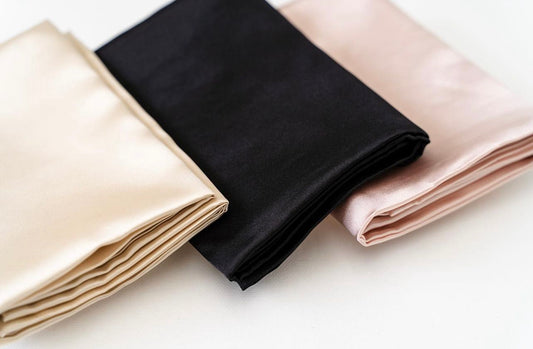 Silky Pillow Cases (Available in 4 colours)